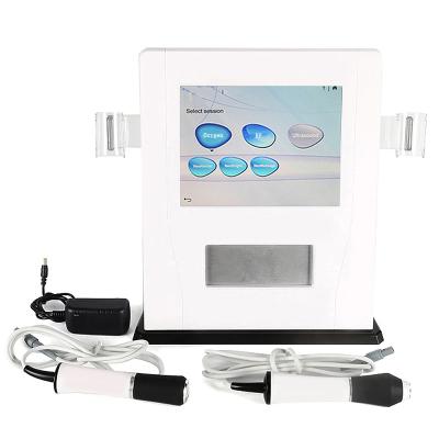 China Pigment Removal 3 IN 1 Facial Exfoliation RF Face Lift Ultrasound Oxygen Skin Care Machine for sale