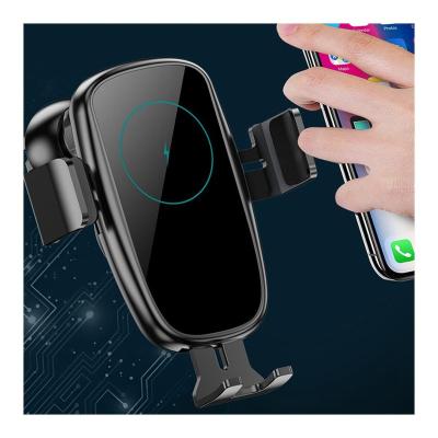 China Car Phone Wireless Charger for New Mobile Phone Air Vent Mount Mounted 15W 10W 7.5W 5W Special Auto Universal Smartphone Car Phone Fast Wireless Charger for Car for sale