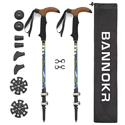 China Durable Jifeng Bannokr Carbon Fiber Walking Stick for sale