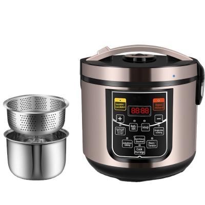 China Large Capacity Multifunctional Electric Household Kitchen Appliances Household Soup Separation Steamer Steamed Small 5L for sale