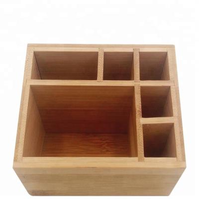 China Multi Purpose Organizer Hot Selling Bamboo Box for sale