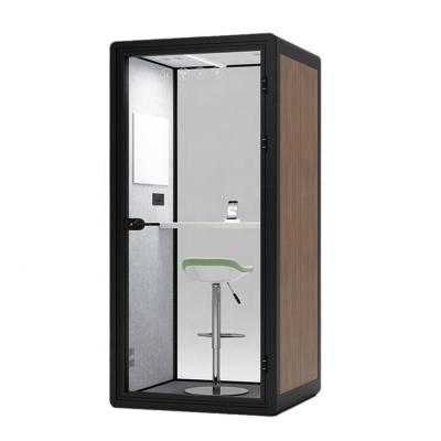 China Cheap price calling acoustic pod soundproof individual office meeting pods telephone booth for 1-6 people for sale