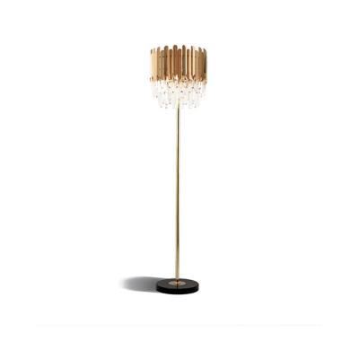 China Modern Custom Indoor Living Room Gold Floor Lamp High Quality Led Floor Lamp for sale