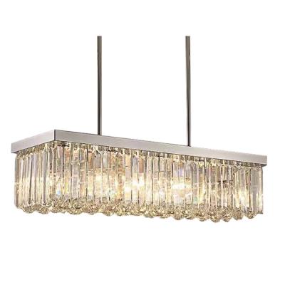 China Modern Contemporary Pendant Lights Crystal Drop Light Chandelier Ceiling Lamp Vintage Decor for Home for sale