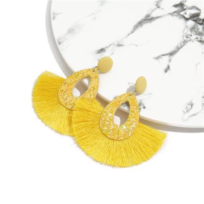 China New Creative Eco-friend Tassel Bohemian Vintage Earrings for sale