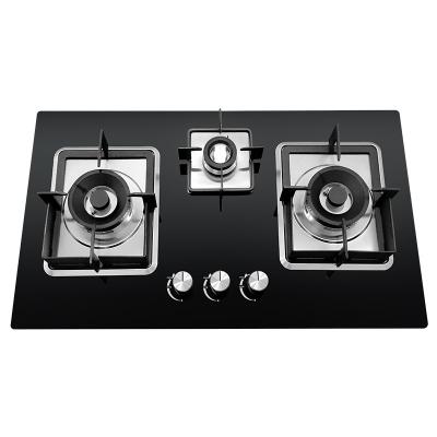 China Commercial Home Household Cheap Price Kitchen Office Three Burner Gas Stove for sale