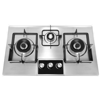 China Household household stove split burner cookware 3 burner gas stove burner new product for sale