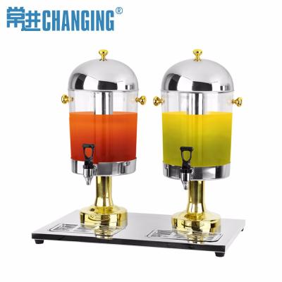 China Restaurant Carbonated Beverage Dispenser Chafing Dish Tool Hotel Buffet Serving Supply Equipment Juice Ice Beer Iced Tea for sale