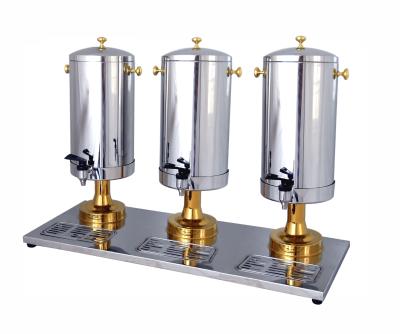 China Factory Restaurant Hotel Beverage Dispenser Eco-friendly Commercial Silver CHANGING Milk Dispenser for sale