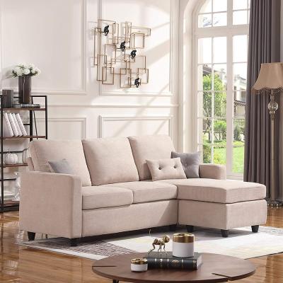 China Simple Classic Adjustable Sofa Fabric Home Furniture For (Other) Beige Sectional Living Room for sale