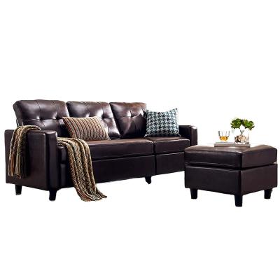 China Adjustable Leather Couch Sofa Sets Sofa Set (Other) Leather Furniture Leather Leather for sale