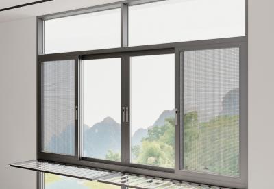 China Easy Installation Aluminum Sliding Window Residential For Fresh Indoor Air for sale