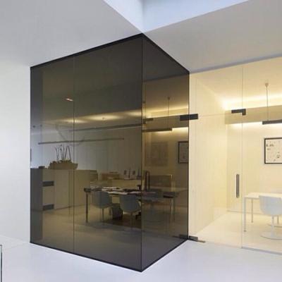 China Commercial Inhouse Soundproof Glass Partition Wall Privacy Protection for sale