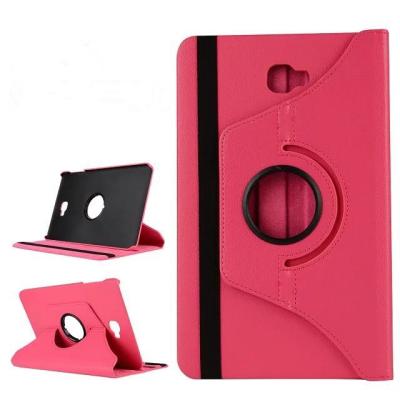 China 360 Degree Rotation Flip Stand Case Case 360 ​​Degree Rotating PU Tablet Shockproof Leather Protective Case For Samsung Galaxy Tab One T580 T585 for sale