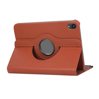 China 360 Degree Rotation Flip Stand Case 360 ​​Degree Rotation Lychee Texture Flip Leather Case with Stand Holder Tablet Cover for iPad Mini 6 5 4 3 Air 2 for sale