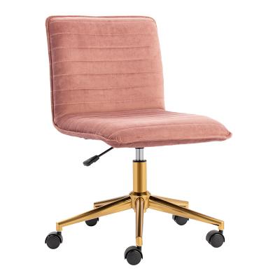 China Pink (Height) Adjustable 360 ​​Degree Swivel Work Office Chair Rotating Office Chair for sale