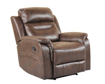 China High quality adjustable luxury single back sofa recliner (other) leather sofa for sale