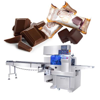 China Remarkable Quality Manufacturer gummy bear candy packing snack flow packaging machine for sale