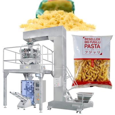 China ZV-420A full automatic system filling plastic granule pouch pouching weigh filler dry fruit pasta packaging machine for sale