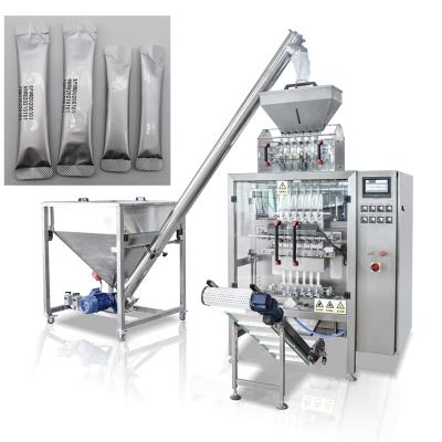 China Multi lane salt stick pack filling packaging machine for sale