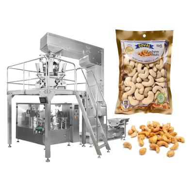 China ZV-720A Big Model Full Automatic Filler System Snacks Pouch Tamarind Almond Packaging Machine Equipment for sale