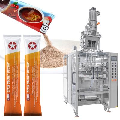 China Vertical high output multi Lane small stick pack packaging machine 3 in 1 coffee powder packing machine for sale