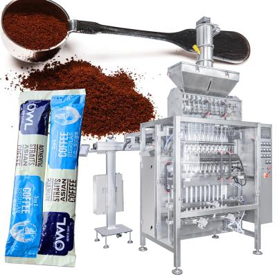 China fully automatic auger feeder multi lane small stick pack spices powder packing machine stick pack machine manufacturers for sale