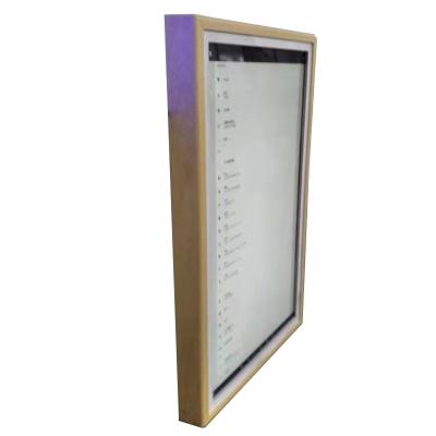 China Art Museum 32 Inch Display Advertising Machine Best Wall Mounted Screen Sale for sale