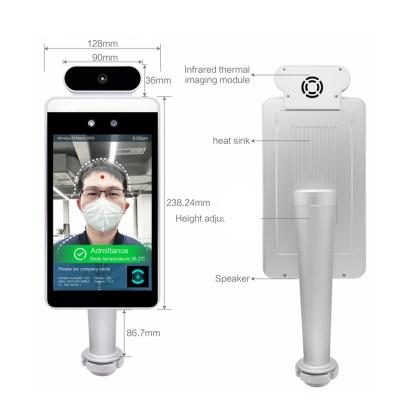 China Face Temperature Measurement Competitive Price GPX Face Recognition Temperature Device Whole Sale for sale