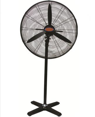 China OEM 20 Inch Latest Work Quiet Cheap Standing Fan Industrial Stand Fan With Aluminum Blades for sale