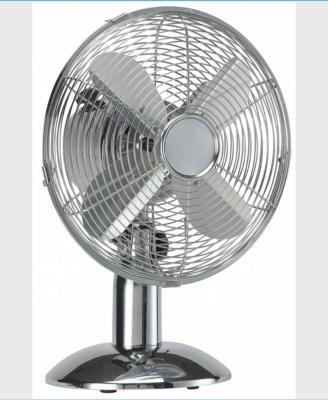 China Tabletop Metal Fan 10inch Remote Control And Retro Timer Fan for sale