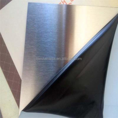 China Industrial Used / Best AISI201 No.4 Stainless Steel Sheet Decoration Finish With PVC Film for sale