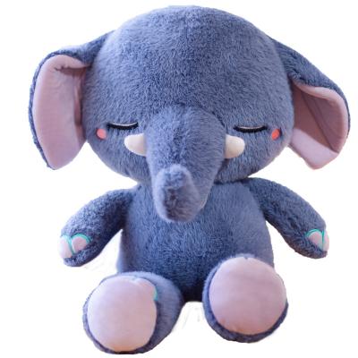 China Eco-friendly Material Custom Soft Stuffed Animal Plush Kid Cute Kawaii Easter Bunny Elephant Animal Baby Huggable Cozy Adorable Plushies Toys for sale