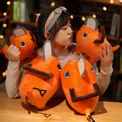 China Cushion IN STOCK Popular Anime Chainsaw Man chainsawman Plushies Doll peluche de Pochita llavero Pillows Stuffed Plush Toy for sale