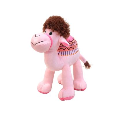 China Cushion Stuffed Animal Toy Desert Camel Free Sample Islamic Arabia Pattern Plush Kid Soft Toy Mascot Promotion Logo Custom Gift Toys for sale