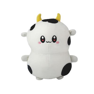 China Cushion Nice Squishy Stuffed Animal Toy Kids Plush Cow Animal Ox Cattle Soft Toy Cute Funny Children Bedroom Decor Pillow Kids Gift Toys for sale