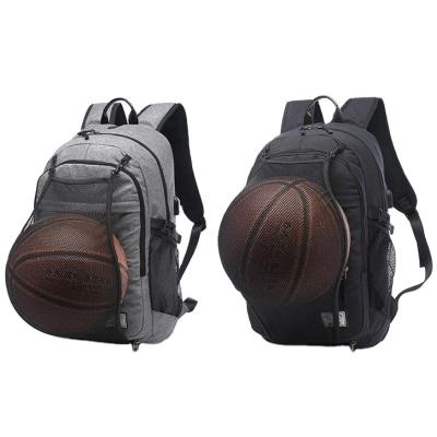 China Wholesale Price Men Business Football Waterproof Laptop Backpack With USB Charging for sale