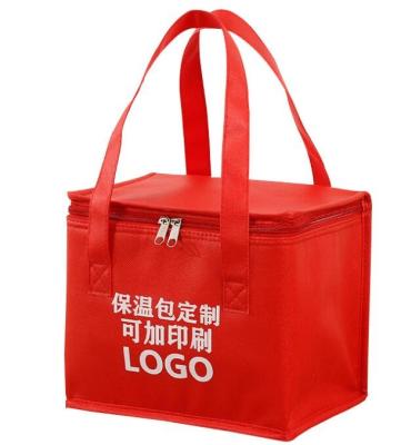 China Wholesale Custom Logo Insulated Cooler Bags Heat Insulation Fabric For Cooler Bags for sale