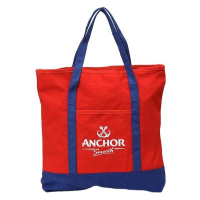 China Wholesale Price Canvas Sling Cotton Handled Custom Shopping Tote Bag for sale