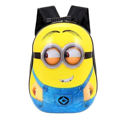 China Polyester Fashion 3D Children School Bag Child Eggshell Cardboard Backpack for sale