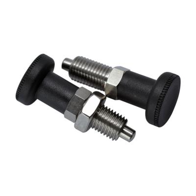 China GALVANIZED Other Fasteners Index Plungers Button Bolt With Mini Plunger Indexing Plungers for sale