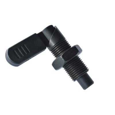 China Black Carbon Steel L Handle Indexing Industry Mechanical Retractable Plungers for sale