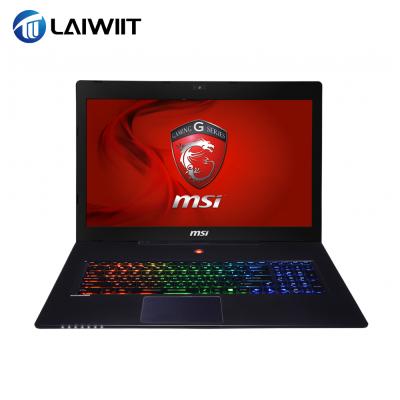 China Msi Keyboard LAIWIIT 17 Inch GS70 2PE Backlit Stealth Keyboard LAIWIIT 17 Pro Cheap Laptops Core i7 2Gb Grphics Gaming Computers Used Desktop Notebook for sale