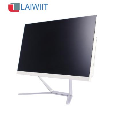 China USB Port LAIWIIT Budget 2020 SSD Dual Core i7 500g Desktop All In One Computer for sale