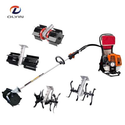 China WG520 mini farms knapsack weeder, cultivator, mini tiller for sale