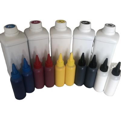 China Vivid Color 1000ML Tinta Dtf White Heat Transfer Film Printing Inks Textile Dye Ink For L805 L1800 P800 DX5 4720 Inkjet Printer I3200 for sale