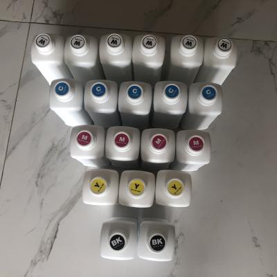 China Vivid Color China Good Tinta Dtf Transfer Film Printing I3200 Textile Dye 6 Colors Ink For Epso L805 L1800 4720 Digital Inkjet Printer for sale