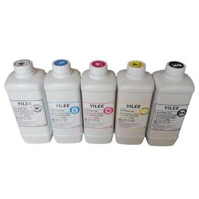 China Vivid Color Factory Price 1000ml Color Heat Transfer Dye Ink Tinta Dtf Printing Inks Universal CMYK For DTF Printers for sale