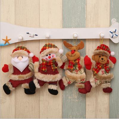 China Christmas Tree Festival Decoration Size Quality Sublimation Santa Claus Christmas Ornaments Home Decoration for sale