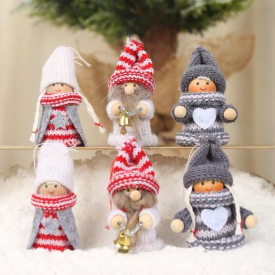 China Cute Doll Christmas Party Christmas Festival Decoration Sublimation Creativity Home Decorations Supplies Christmas Tree Ornaments for sale